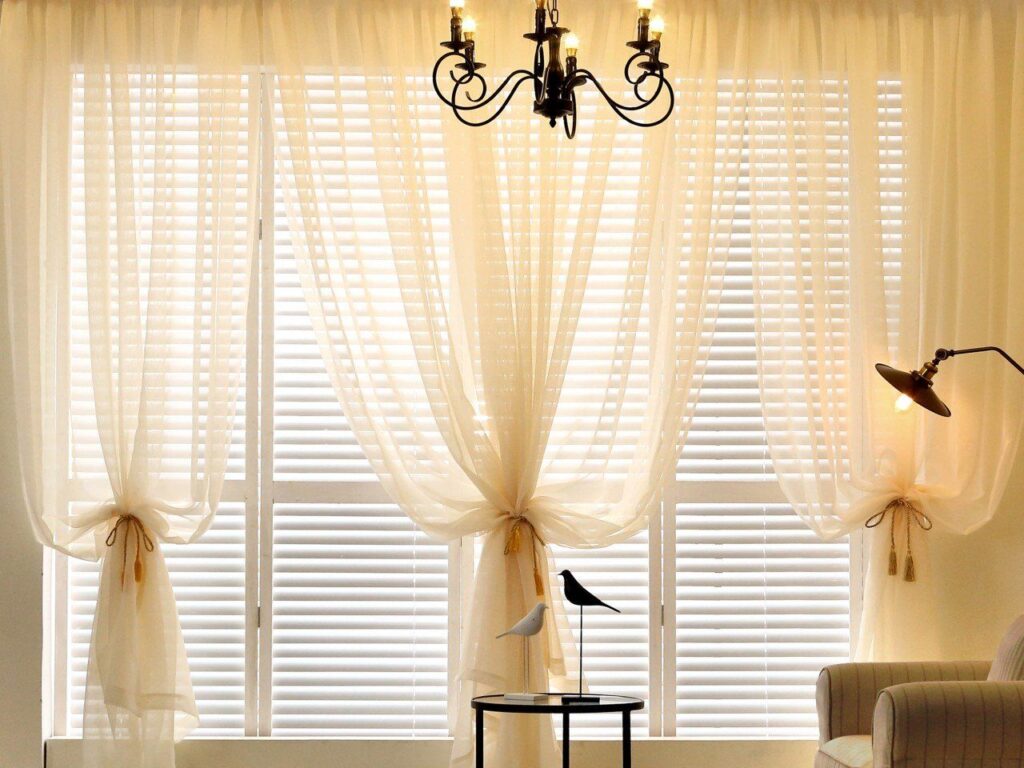 Organza Window Curtains